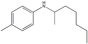 N-(heptan-2-yl)-4-methylaniline Struktur