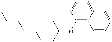 N-(nonan-2-yl)naphthalen-1-amine Struktur