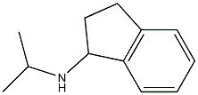 N-(propan-2-yl)-2,3-dihydro-1H-inden-1-amine Struktur