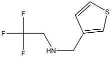 N-(thien-3-ylmethyl)-N-(2,2,2-trifluoroethyl)amine Struktur