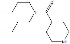 N,N-dibutylpiperidine-4-carboxamide Struktur