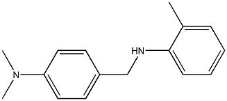 N,N-dimethyl-4-{[(2-methylphenyl)amino]methyl}aniline Struktur