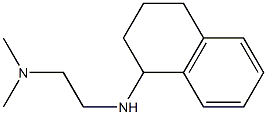 N,N-dimethyl-N'-1,2,3,4-tetrahydronaphthalen-1-ylethane-1,2-diamine Struktur