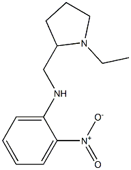 N-[(1-ethylpyrrolidin-2-yl)methyl]-2-nitroaniline Struktur