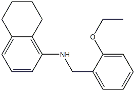 N-[(2-ethoxyphenyl)methyl]-5,6,7,8-tetrahydronaphthalen-1-amine Struktur