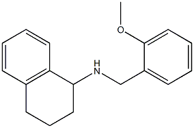 N-[(2-methoxyphenyl)methyl]-1,2,3,4-tetrahydronaphthalen-1-amine Struktur