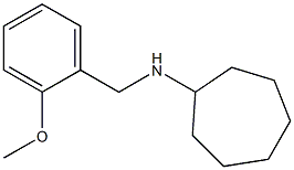 N-[(2-methoxyphenyl)methyl]cycloheptanamine Struktur