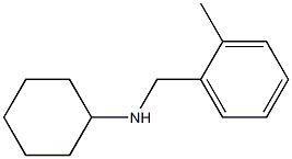 N-[(2-methylphenyl)methyl]cyclohexanamine Struktur