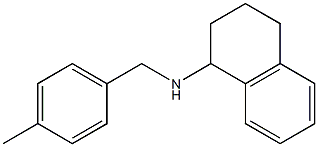 N-[(4-methylphenyl)methyl]-1,2,3,4-tetrahydronaphthalen-1-amine Struktur