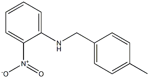 N-[(4-methylphenyl)methyl]-2-nitroaniline Struktur