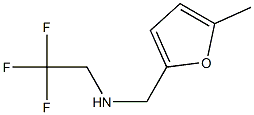 N-[(5-methyl-2-furyl)methyl]-N-(2,2,2-trifluoroethyl)amine Struktur