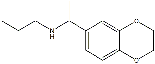 N-[1-(2,3-dihydro-1,4-benzodioxin-6-yl)ethyl]-N-propylamine Struktur