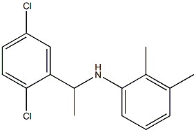 N-[1-(2,5-dichlorophenyl)ethyl]-2,3-dimethylaniline Struktur