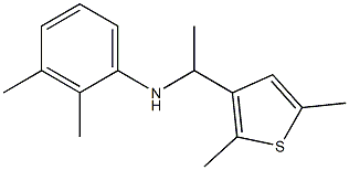 N-[1-(2,5-dimethylthiophen-3-yl)ethyl]-2,3-dimethylaniline Struktur