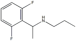 N-[1-(2,6-difluorophenyl)ethyl]-N-propylamine Struktur