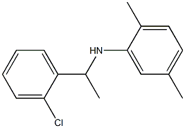 N-[1-(2-chlorophenyl)ethyl]-2,5-dimethylaniline Struktur