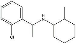 N-[1-(2-chlorophenyl)ethyl]-2-methylcyclohexan-1-amine Struktur