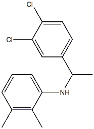 N-[1-(3,4-dichlorophenyl)ethyl]-2,3-dimethylaniline Struktur