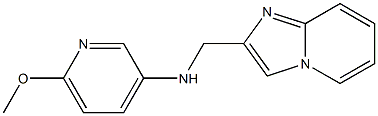 N-{imidazo[1,2-a]pyridin-2-ylmethyl}-6-methoxypyridin-3-amine Struktur