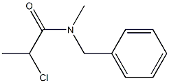 N-benzyl-2-chloro-N-methylpropanamide Struktur