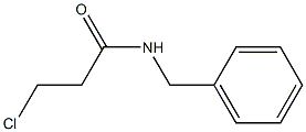 N-benzyl-3-chloropropanamide Struktur