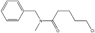 N-benzyl-5-chloro-N-methylpentanamide Struktur