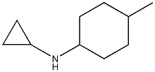 N-cyclopropyl-N-(4-methylcyclohexyl)amine Struktur