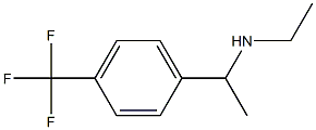 N-ethyl-N-{1-[4-(trifluoromethyl)phenyl]ethyl}amine Struktur