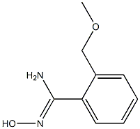 N'-hydroxy-2-(methoxymethyl)benzenecarboximidamide Struktur