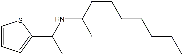 nonan-2-yl[1-(thiophen-2-yl)ethyl]amine Struktur