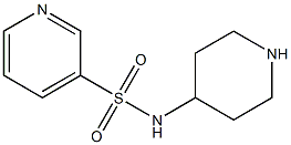 N-piperidin-4-ylpyridine-3-sulfonamide Struktur