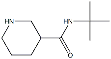 N-tert-butylpiperidine-3-carboxamide Struktur