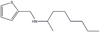 octan-2-yl(thiophen-2-ylmethyl)amine Struktur