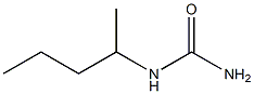 pentan-2-ylurea Struktur