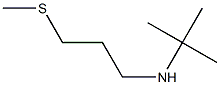 tert-butyl[3-(methylsulfanyl)propyl]amine Struktur
