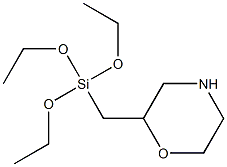 Triethoxylsilylmethylmorpholine Struktur