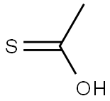 THIOACETIC ACID pure Struktur