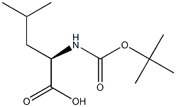 BOC-D-LEUCINE extrapure Struktur