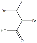 2,3-DIBROMOBUTYRIC AICD Struktur