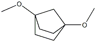 Bicyclo[2.2.1]heptane,  1,4-dimethoxy- Struktur