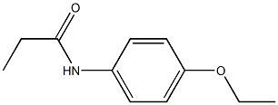 N-(4-ethoxyphenyl)propanamide Struktur