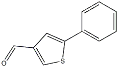 5-phenyl-3-thiophenecarbaldehyde Struktur