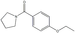 1-(4-ethoxybenzoyl)pyrrolidine Struktur