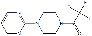 2-[4-(trifluoroacetyl)-1-piperazinyl]pyrimidine Struktur