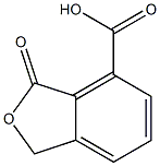 3-oxo-1,3-dihydro-2-benzofuran-4-carboxylic acid Struktur