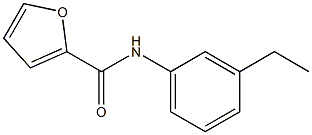 N-(3-ethylphenyl)-2-furamide Struktur