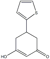 3-hydroxy-5-(2-thienyl)-2-cyclohexen-1-one Struktur