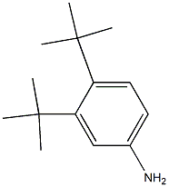 3,4-ditert-butylphenylamine Struktur