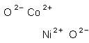 Nickel cobalt oxide, 99.5% (metals basis) Struktur