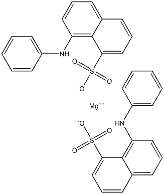 Magnesium N-phenyl-1-napthylamine-8-sulfonate Struktur